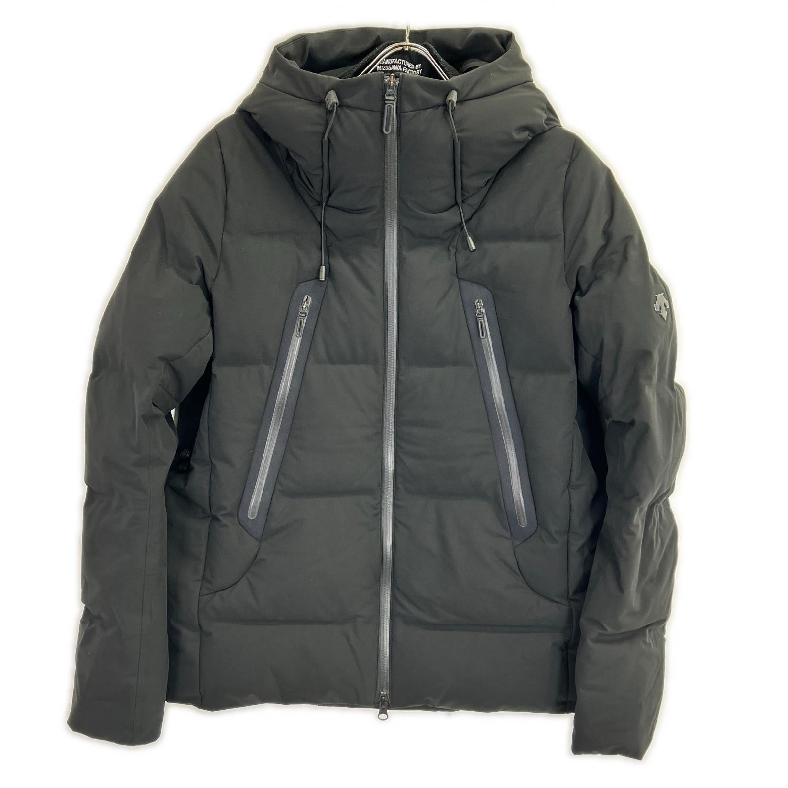 DESCENTE デサント DAMQGK30U 水沢ダウン ブラック オルテライン マウンテニア ダウンジャケット ジャケット