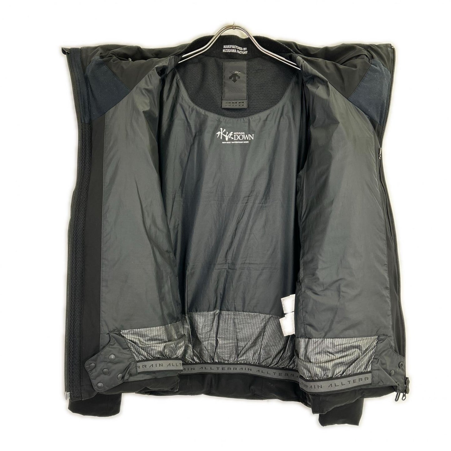 DESCENTE デサント DAMQGK30U 水沢ダウン ブラック オルテライン マウンテニア ダウンジャケット ジャケット