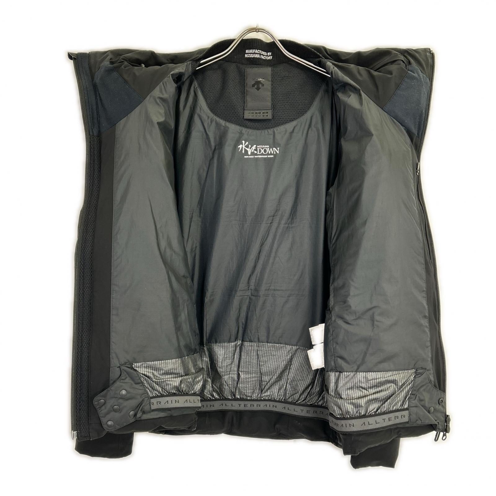 DESCENTE デサント DAMQGK30U 水沢ダウン ブラック オルテライン マウンテニア ダウンジャケット ジャケット