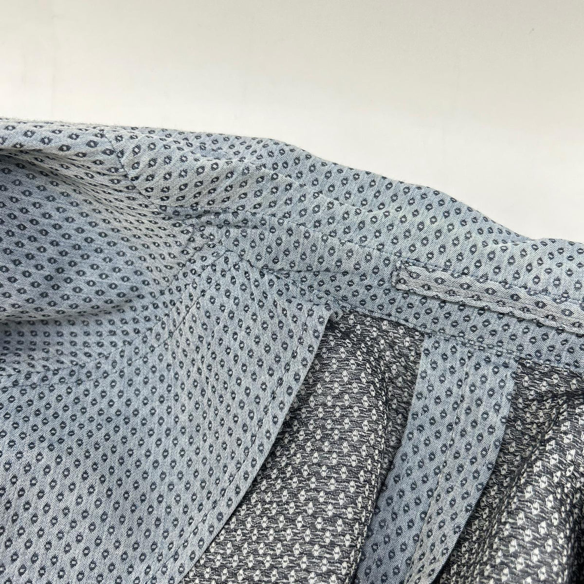 LARDINI JG226AQ-60 Light Blue 100% Cotton Birdseye 2B Tailored Jacket