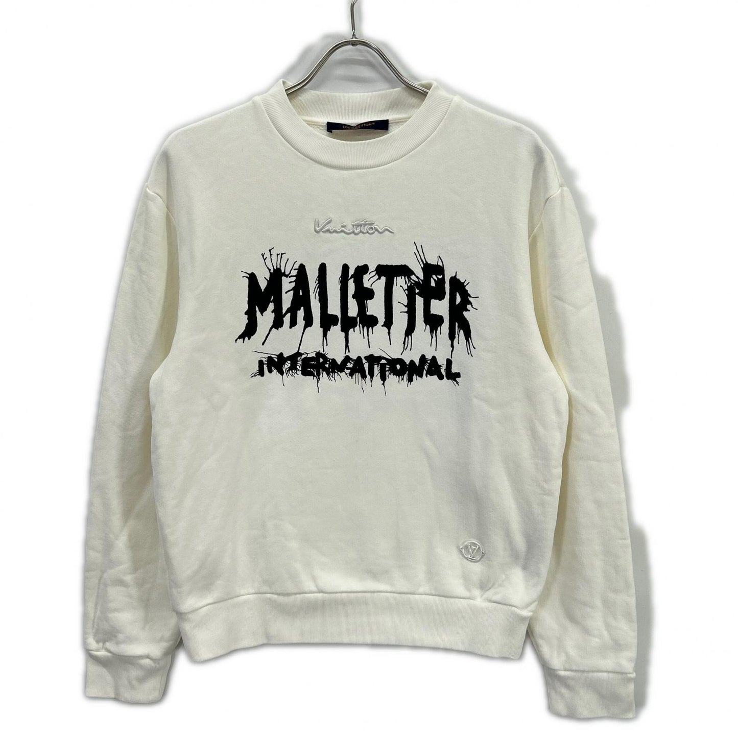 LOUIS VUITTON 路易威登 RM241M IHM HQY23W 白色 Malletier International 图案运动衫上衣
