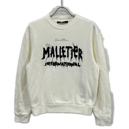 LOUIS VUITTON 路易威登 RM241M IHM HQY23W 白色 Malletier International 图案运动衫上衣