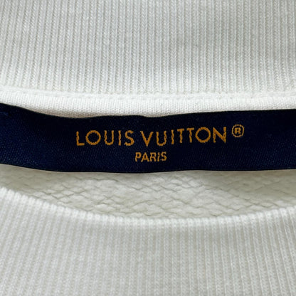LOUIS VUITTON 路易威登 RM241M IHM HQY23W 白色 Malletier International 图案运动衫上衣
