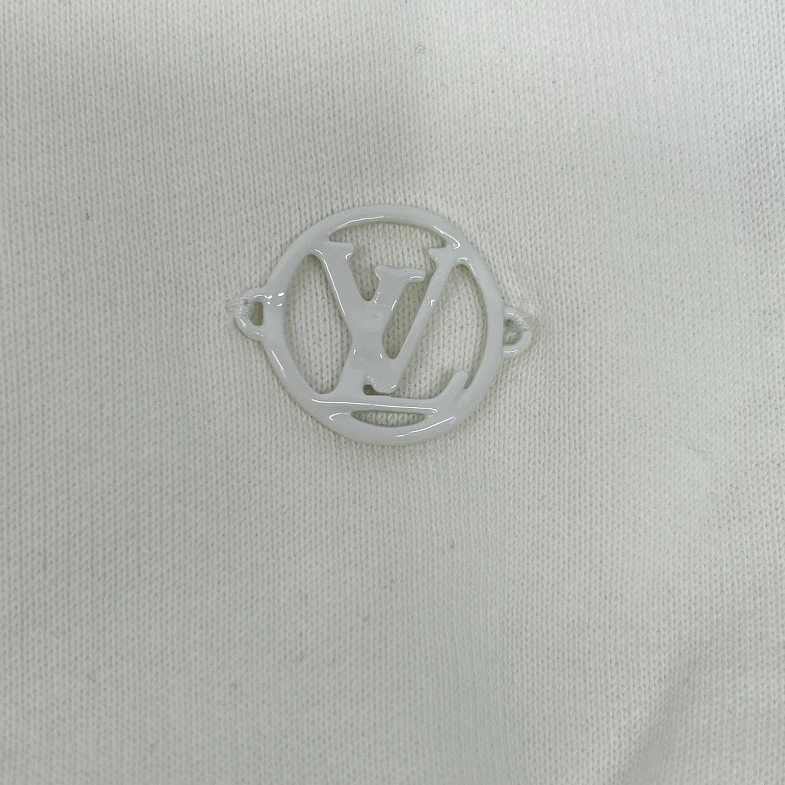 LOUIS VUITTON ルイヴィトン RM241M IHM HQY23W ホワイト マルティエインターナショナル グラフィック スウェット トップス