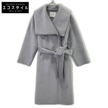 her lip to ハーリップトゥ 1243307086 グレー Grace Wrap エコファー ロングコート コート