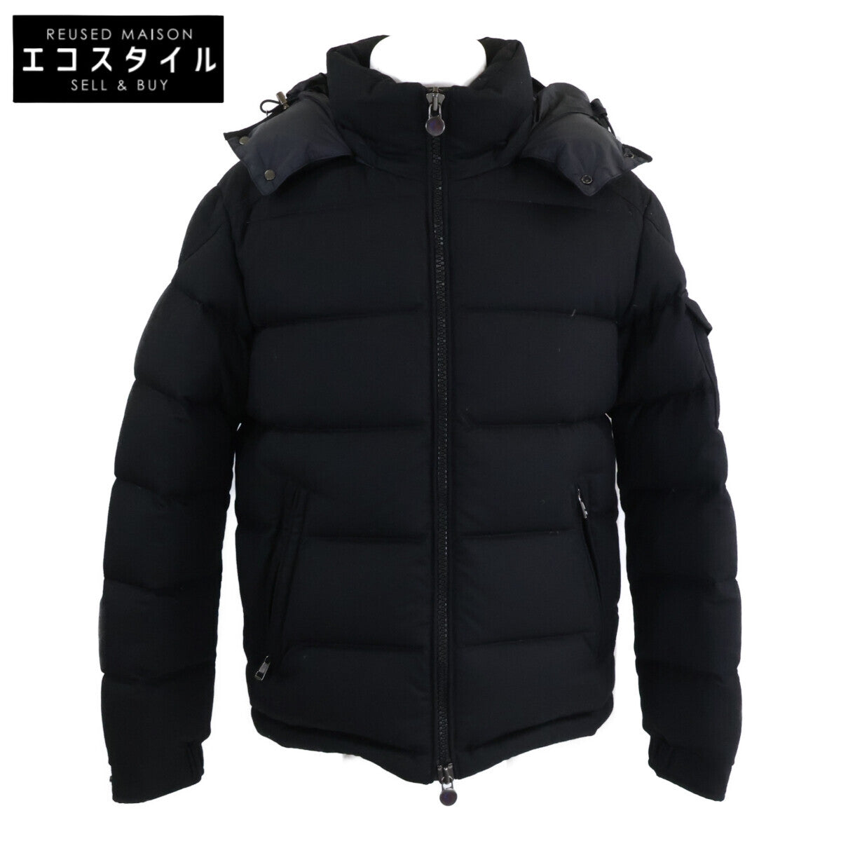 MONCLER モンクレール MONTGENEVRE モンジュネーブル ウール フード付ダウンジャケット ジャケット
