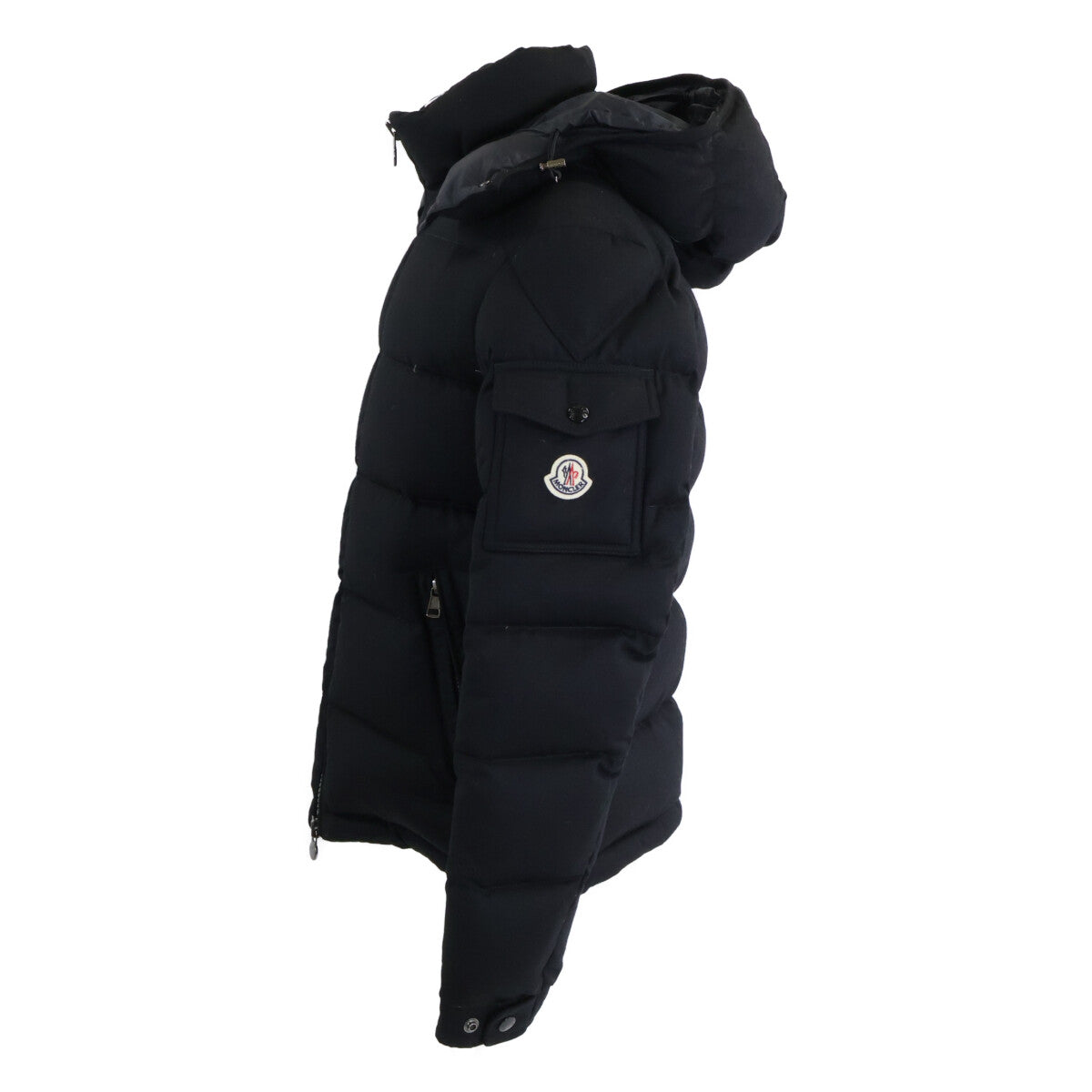 MONCLER モンクレール MONTGENEVRE モンジュネーブル ウール フード付ダウンジャケット ジャケット