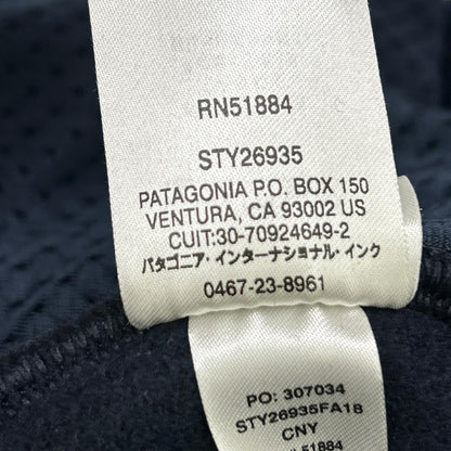patagonia 巴塔哥尼亚 26935FA18 海军蓝 羊毛涤纶 抓绒 夹克 S