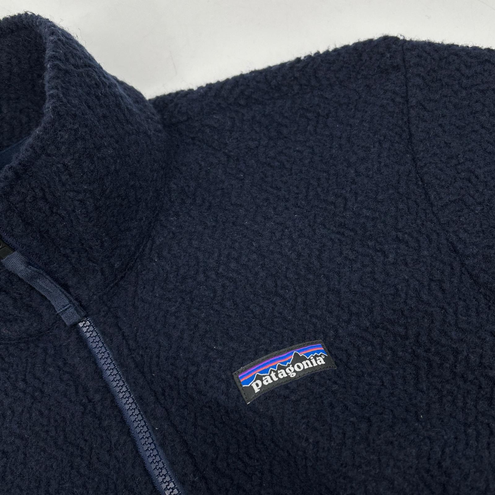 patagonia 巴塔哥尼亚 26935FA18 海军蓝 羊毛涤纶 抓绒 夹克 S