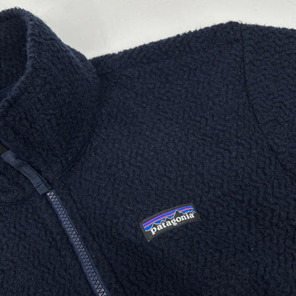 patagonia 巴塔哥尼亚 26935FA18 海军蓝 羊毛涤纶 抓绒 夹克 S