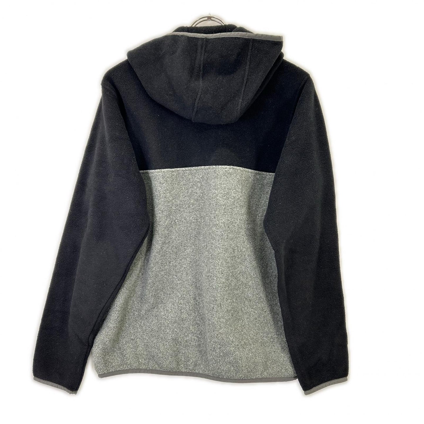 patagonia Patagonia Black x Gray SYNCHILLA Half-Button Pullover Fleece Hoodie Top