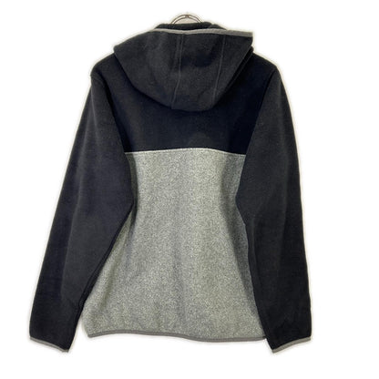 patagonia Patagonia Black x Gray SYNCHILLA Half-Button Pullover Fleece Hoodie Top