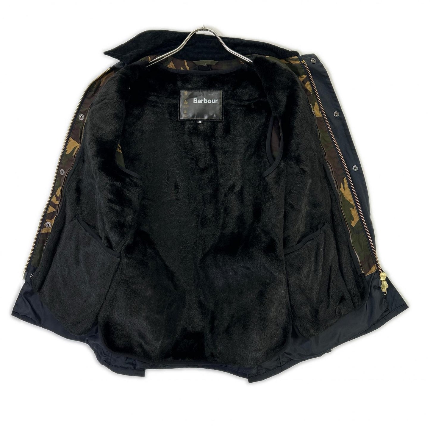 Barbour 巴伯 16年款 海军蓝 带内衬 内侧迷彩 SL BEDALE 夹克 夹克 36