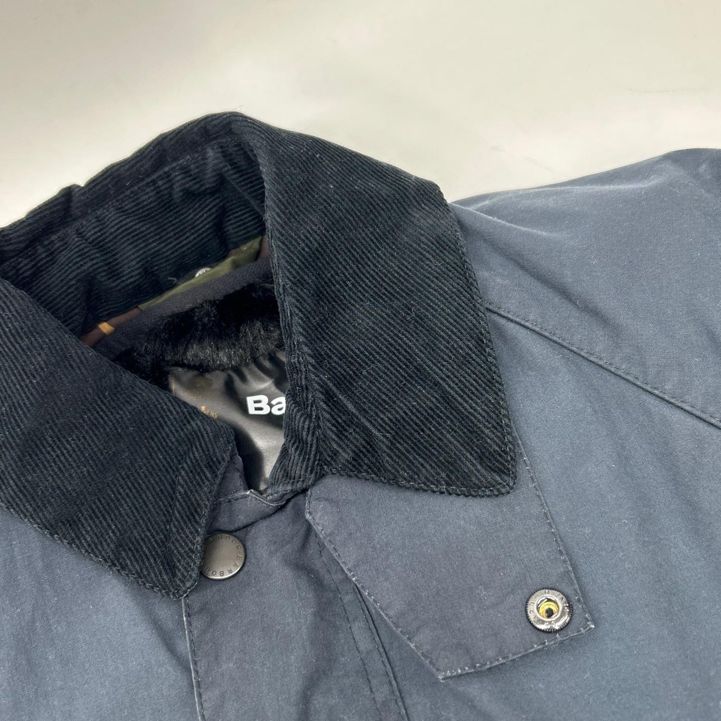 Barbour 巴伯 16年款 海军蓝 带内衬 内侧迷彩 SL BEDALE 夹克 夹克 36