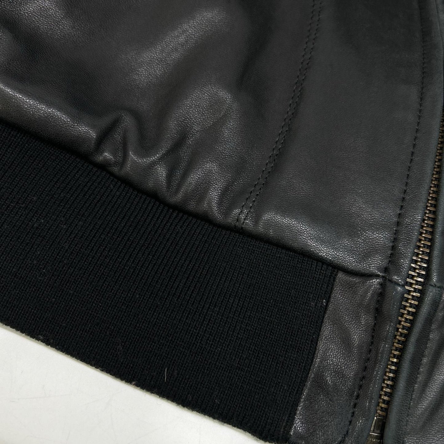 PAPAS パパス ブラック シープスキン レザー ジャケット ジャケット