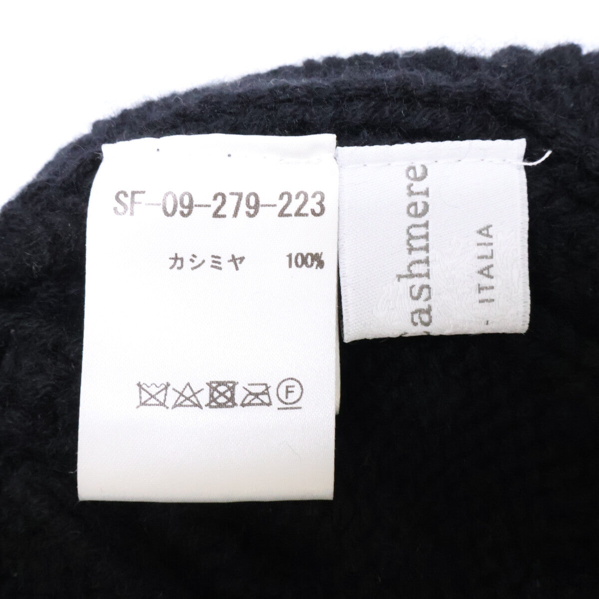 Settefili Cashmere セッテフィーリ カシミア SF-09-279-223 カシミヤ ニット帽 帽子