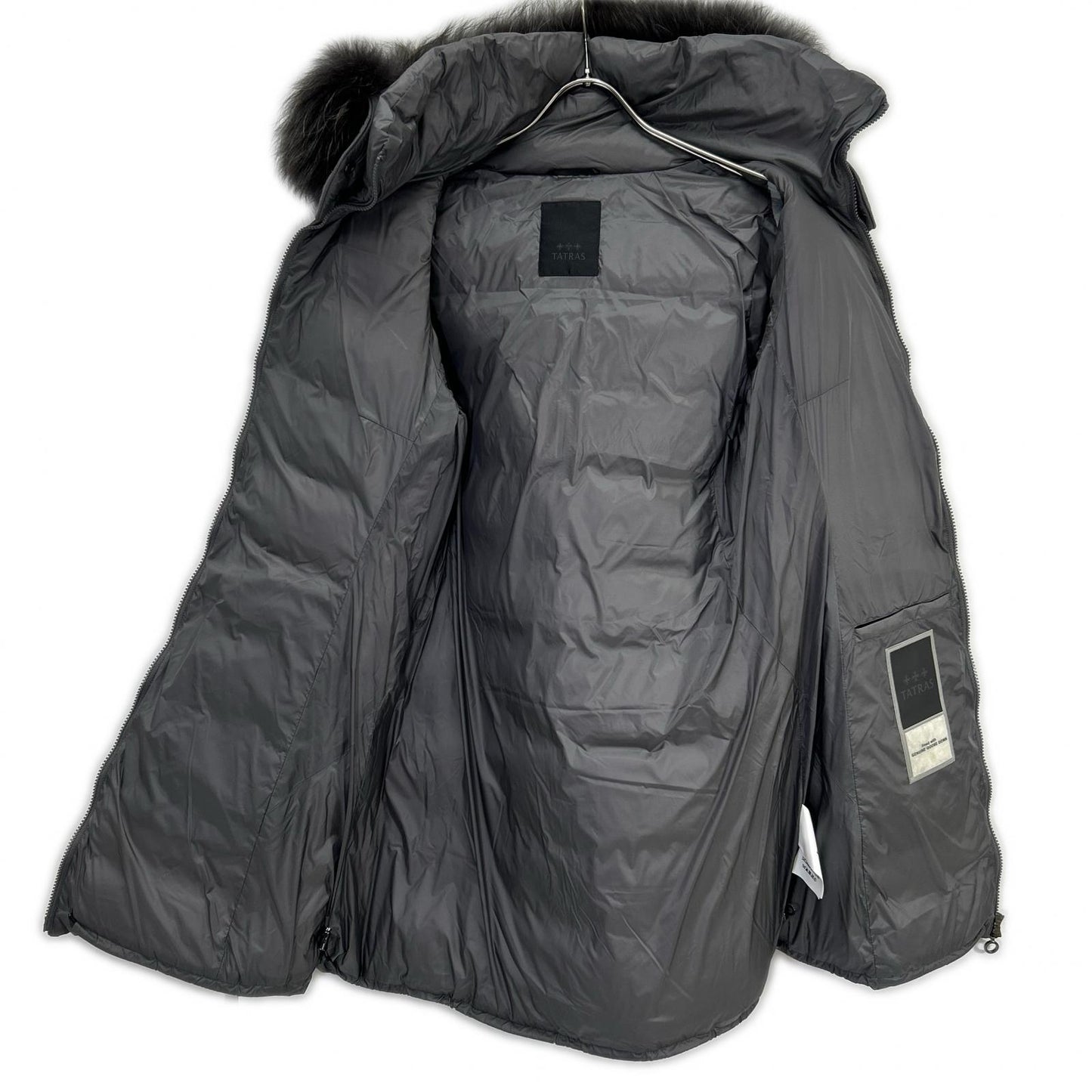 TATRAS タトラス LTAT23A4794 グレー SARMA サルマ ファー ダウンコート コート