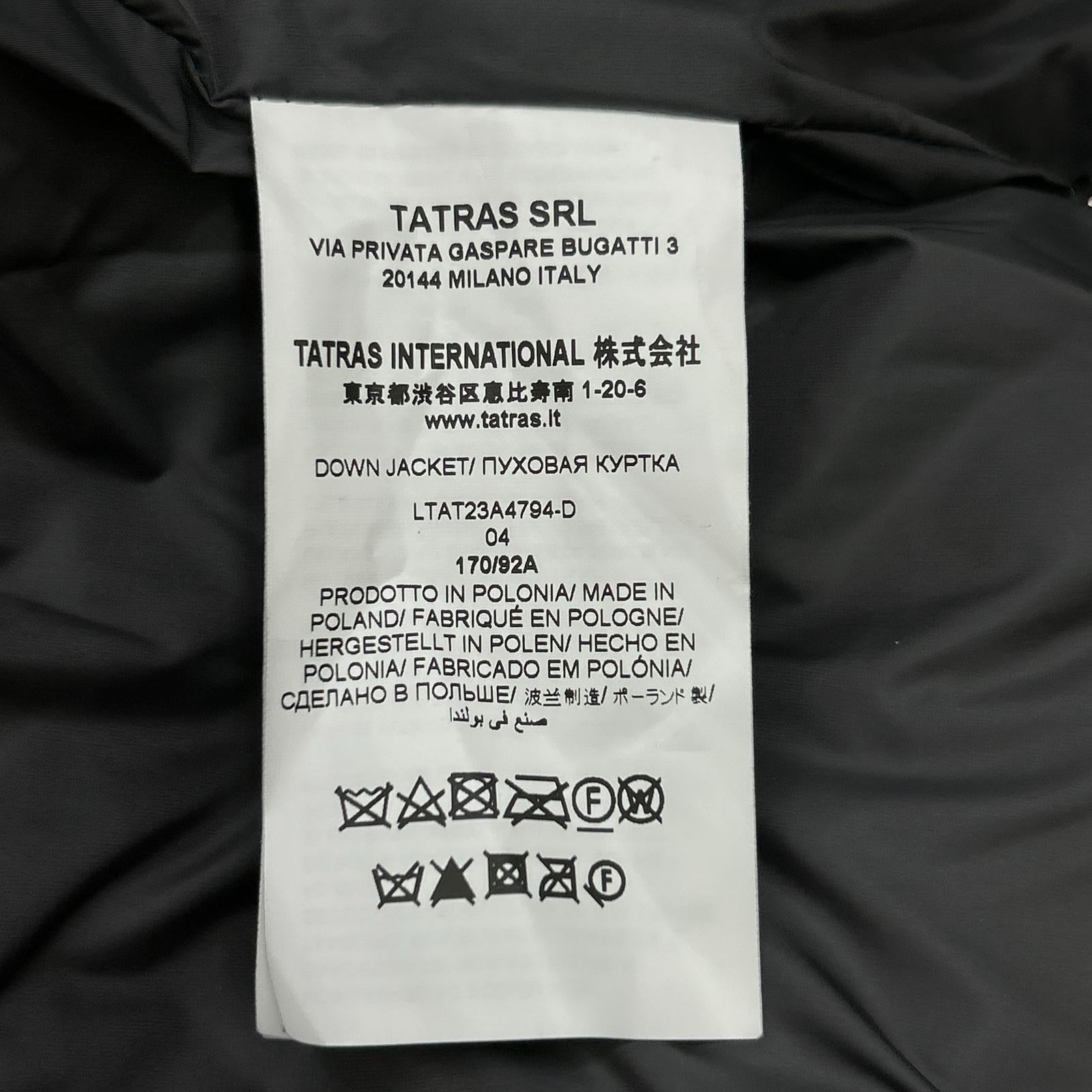 TATRAS タトラス LTAT23A4794 グレー SARMA サルマ ファー ダウンコート コート