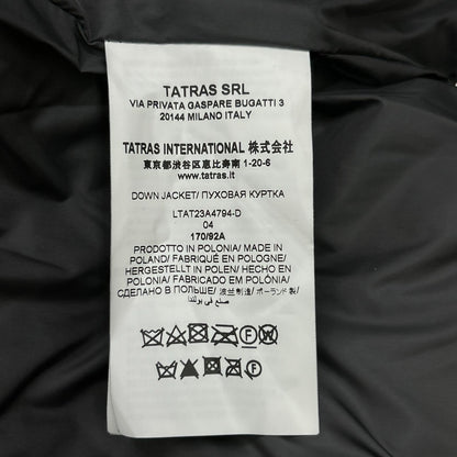 TATRAS タトラス LTAT23A4794 グレー SARMA サルマ ファー ダウンコート コート