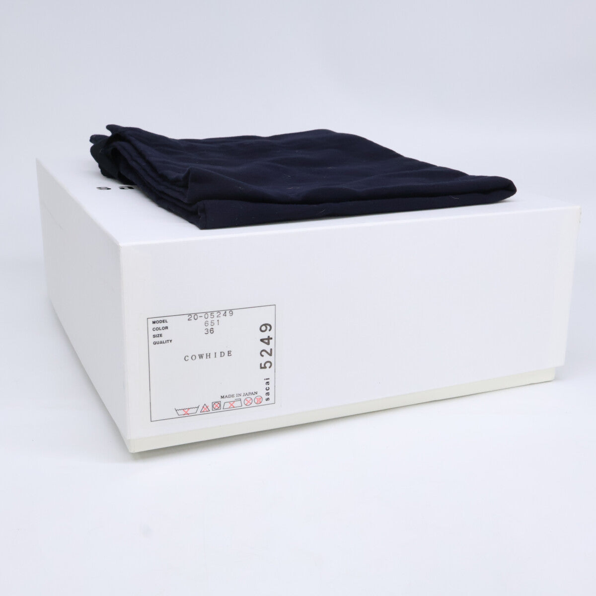 sacai サカイ 20-05249 651 フロントジップ スエード ブーツ シューズ