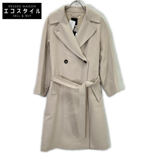 Max Mara WEEKEND 23501611336 Beige RESINA Double-Breasted Raglan Coat