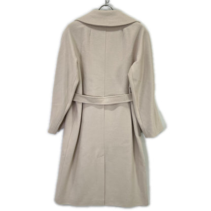 23501611336 Beige RESINA Double Breasted Raglan Coat Coat 34 Ladies