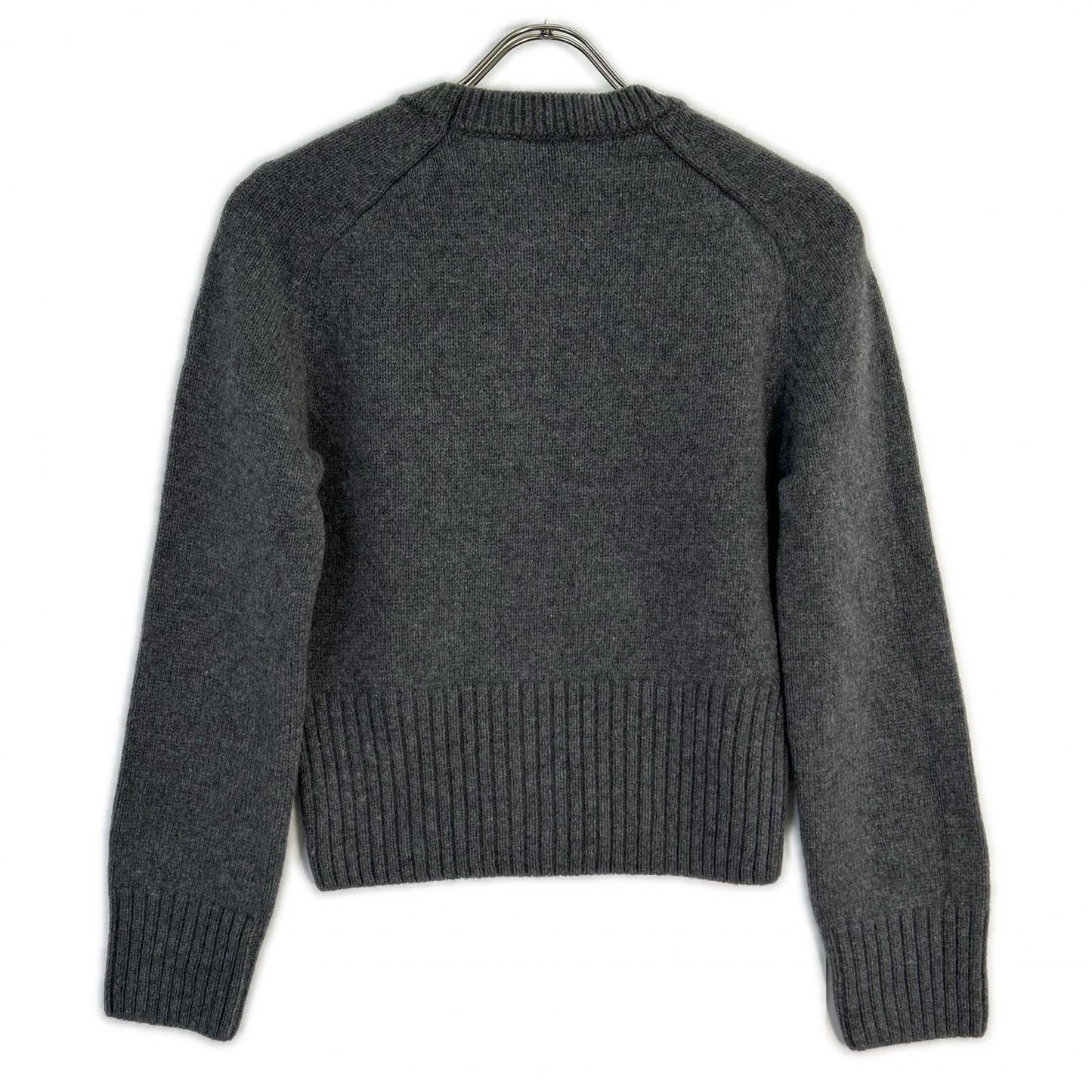 PATOU パトゥ 24A-KN202-8064 グレー ウール ニット スウェット トップス