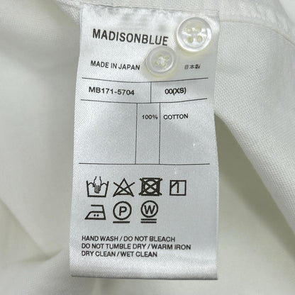 MADISON BLUE マディソンブルー MB171-5704 ホワイト コットン 長袖シャツ トップス