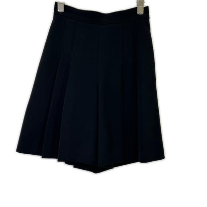 FOXEY NEW YORK フォクシーニューヨーク 37351 ﾌﾞﾗｯｸ ｷｭﾛｯﾄｽｶｰﾄ ｼｮｰﾄﾊﾟﾝﾂ ボトムス 38