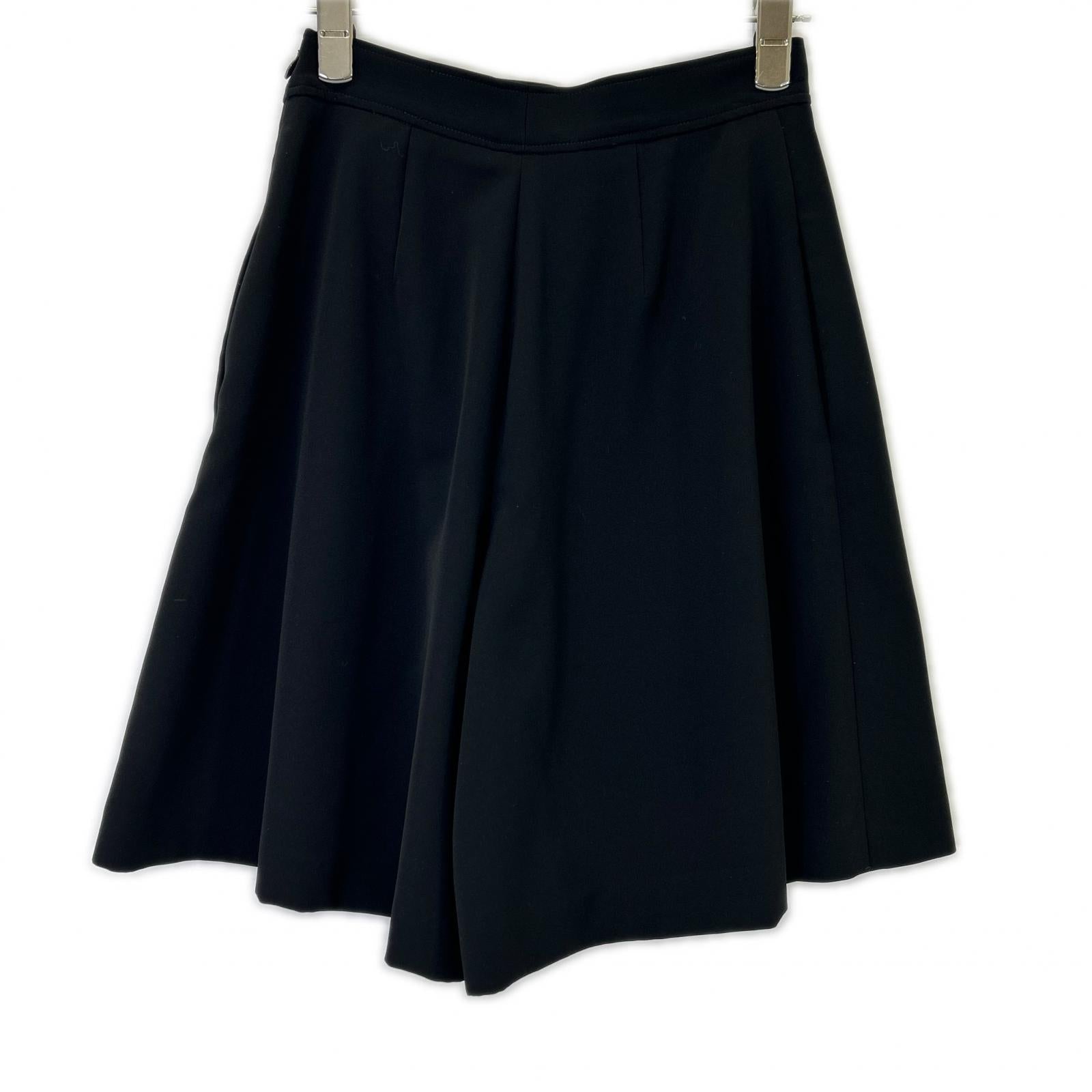 FOXEY NEW YORK フォクシーニューヨーク 37351 ブラック キュロットスカート ショートパンツ ボトムス