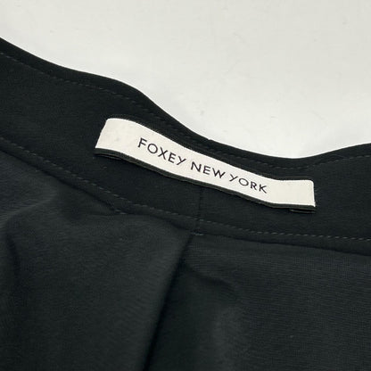 FOXEY NEW YORK フォクシーニューヨーク 37351 ブラック キュロットスカート ショートパンツ ボトムス