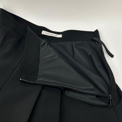 FOXEY NEW YORK フォクシーニューヨーク 37351 ﾌﾞﾗｯｸ ｷｭﾛｯﾄｽｶｰﾄ ｼｮｰﾄﾊﾟﾝﾂ ボトムス 38