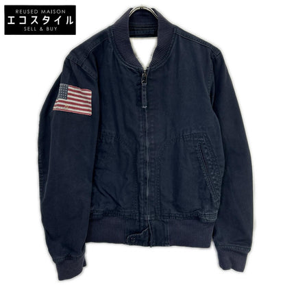 RalphLauren Denim&Supply ラルフローレンデニム&サプライ ネイビー 星条旗デザイン MA-1 ジャケット ジャケット
