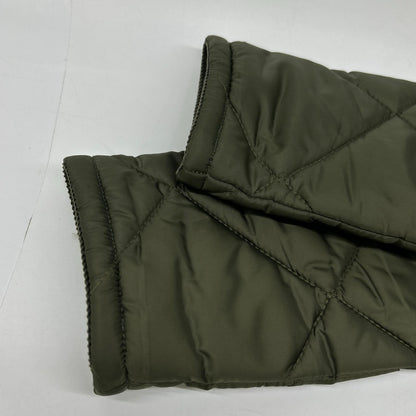LAVENHAM ラベンハム カーキ 内側ドット柄 キルティングコート ジャケット