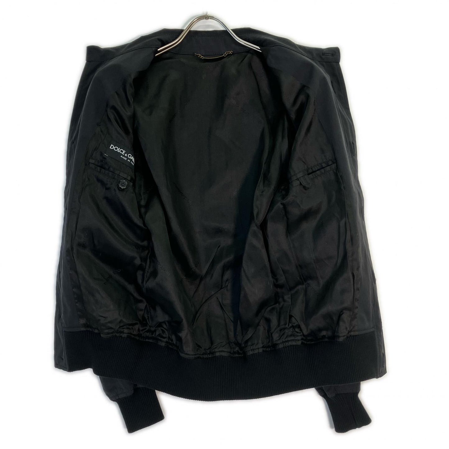 DOLCE&GABBANA DOLCE&GABBANA G9416T FU6EW Black Cotton Jacket