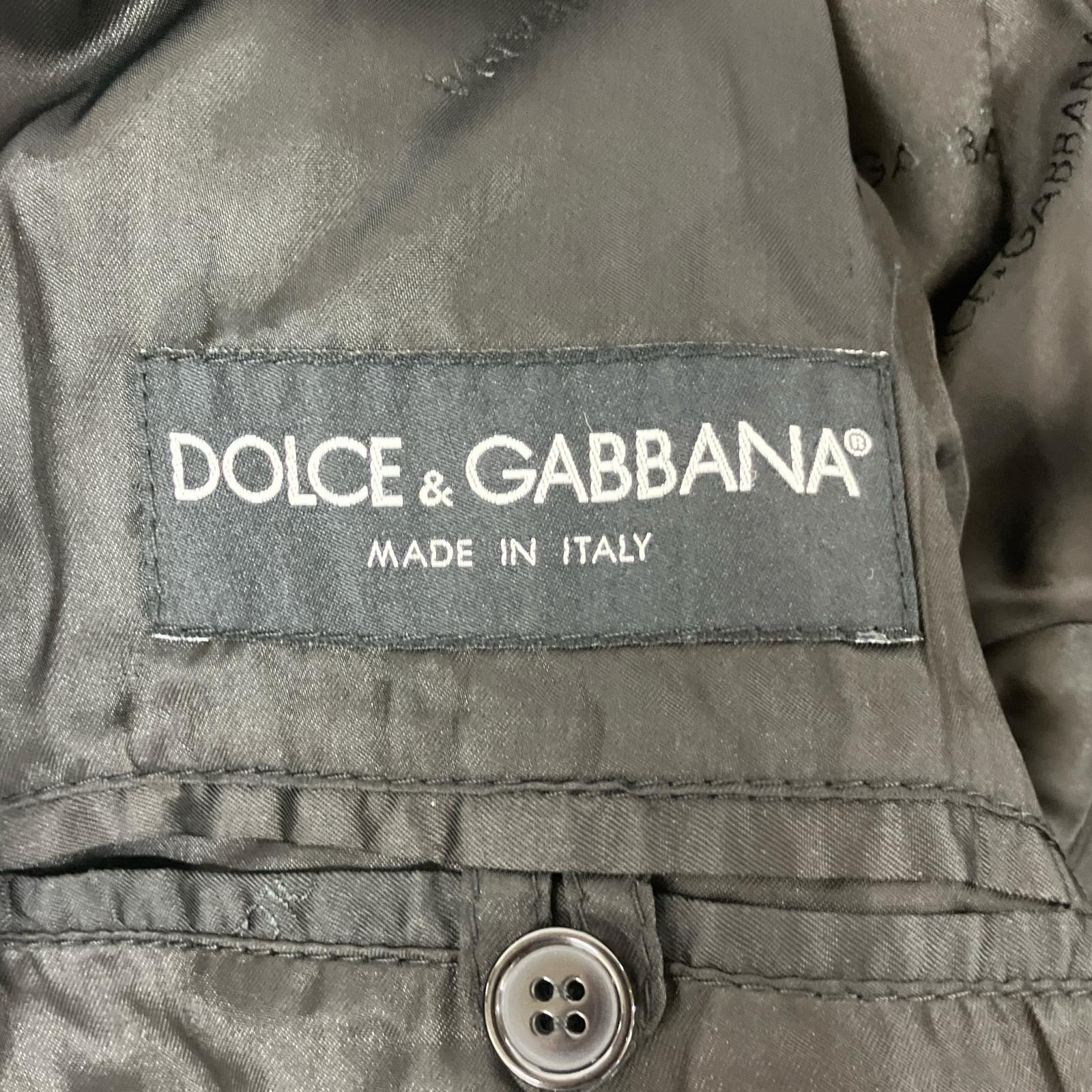 DOLCE&GABBANA DOLCE&GABBANA G9416T FU6EW Black Cotton Jacket