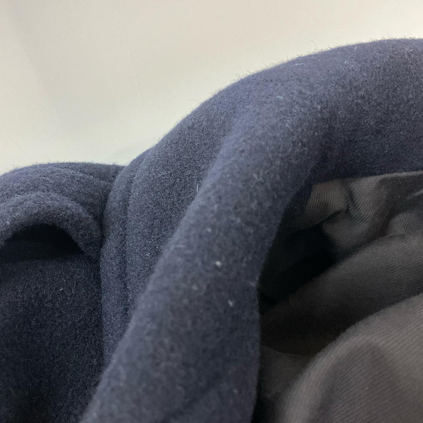 POLO RALPH LAUREN Polo 拉夫劳伦 海军蓝 羊毛混纺 斜纹布 牛角扣大衣 外套