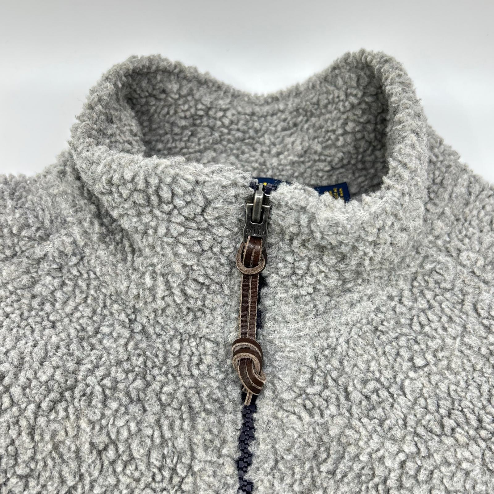 POLO RALPH LAUREN ポロ ラルフローレン グレー ボア フリース ジャケット ジャケット