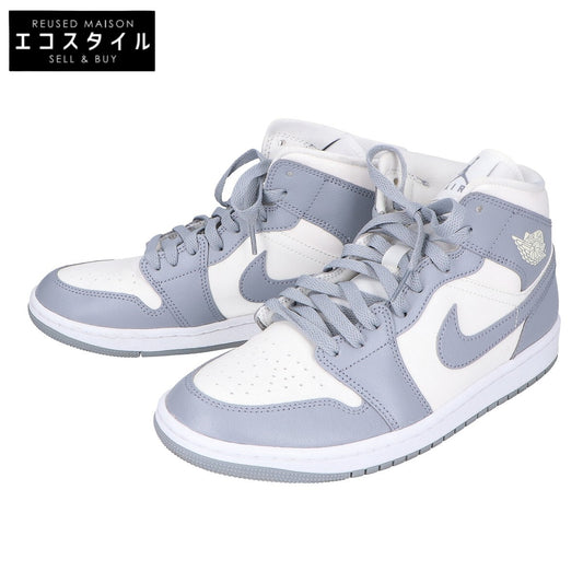 NIKE Nike [Excellent Condition] BQ6472-115 Air Jordan 1 Mid High-Top Sneakers/Shoes
