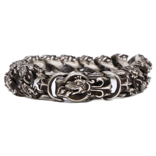 LEATHERS AND TREASURES Dragon Rink Bracelet