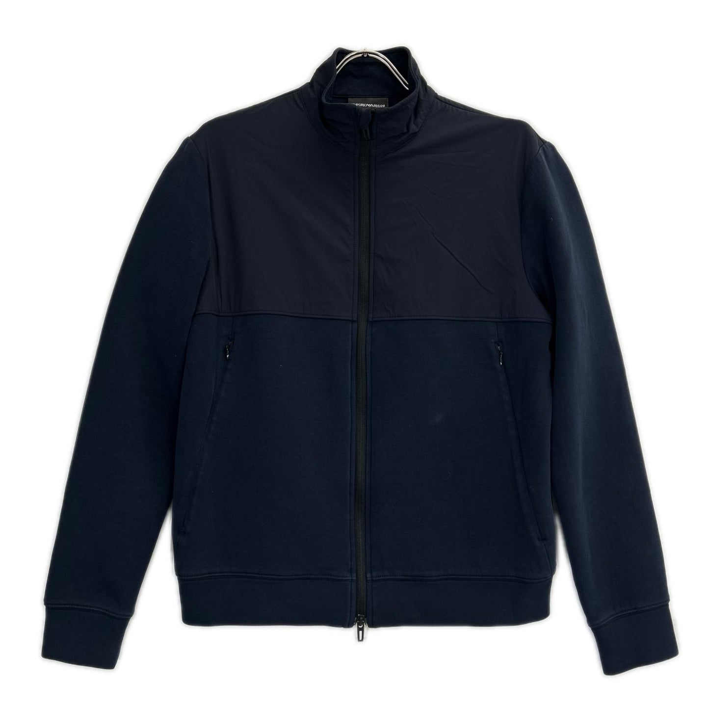 EMPORIOARMANI エンポリオアルマーニ 6G1BS2 1JHSZ ネイビー スタンドカラー ジップアップジャケット ジャケット
