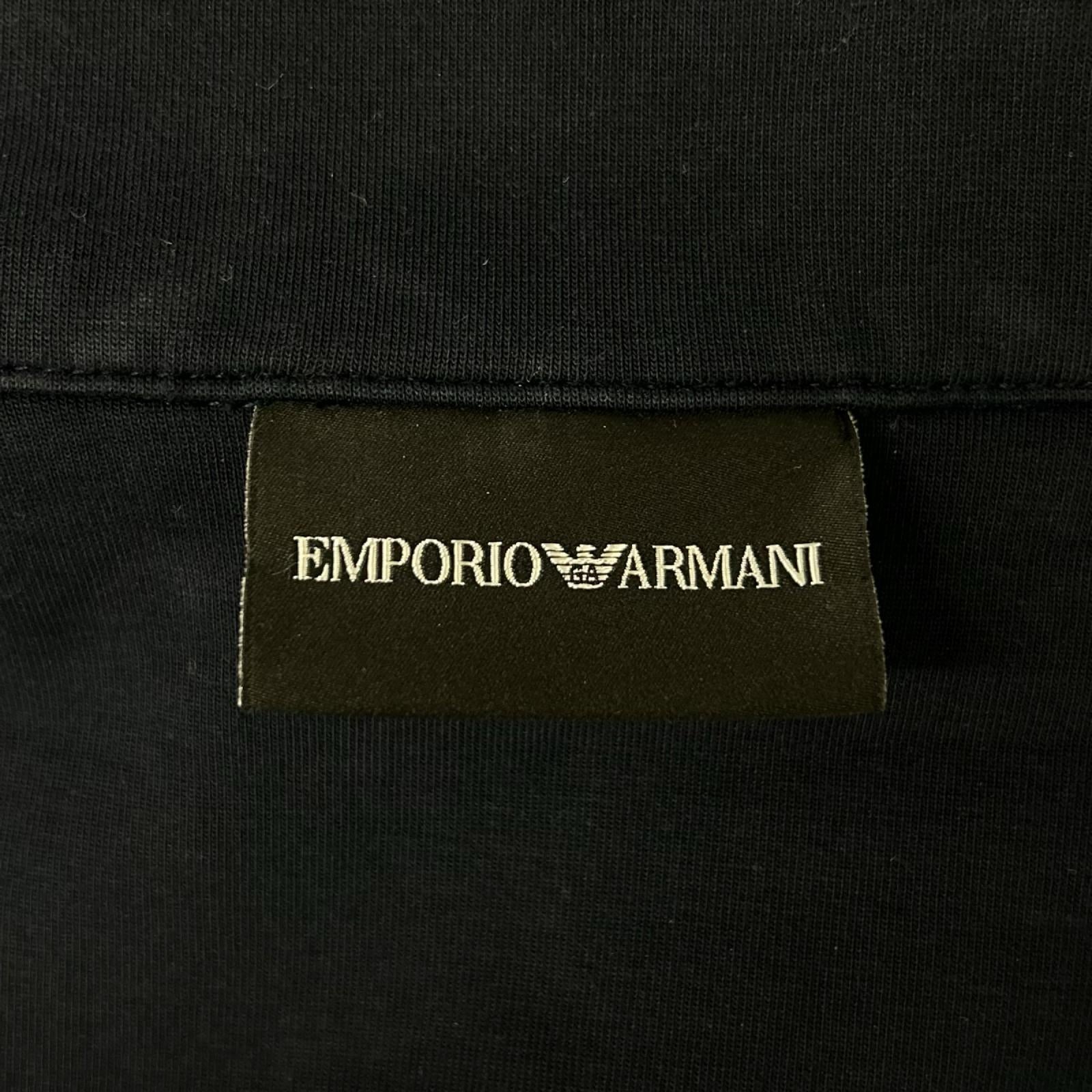 EMPORIOARMANI エンポリオアルマーニ 6G1BS2 1JHSZ ネイビー スタンドカラー ジップアップジャケット ジャケット