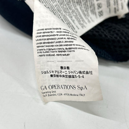 EMPORIOARMANI エンポリオアルマーニ 6G1BS2 1JHSZ ネイビー スタンドカラー ジップアップジャケット ジャケット