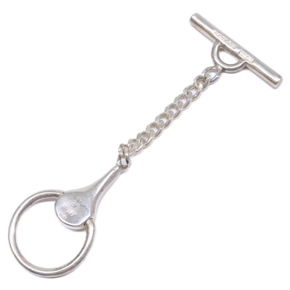 nobu Ikeguchi SILVER Horsebit Chain Ring