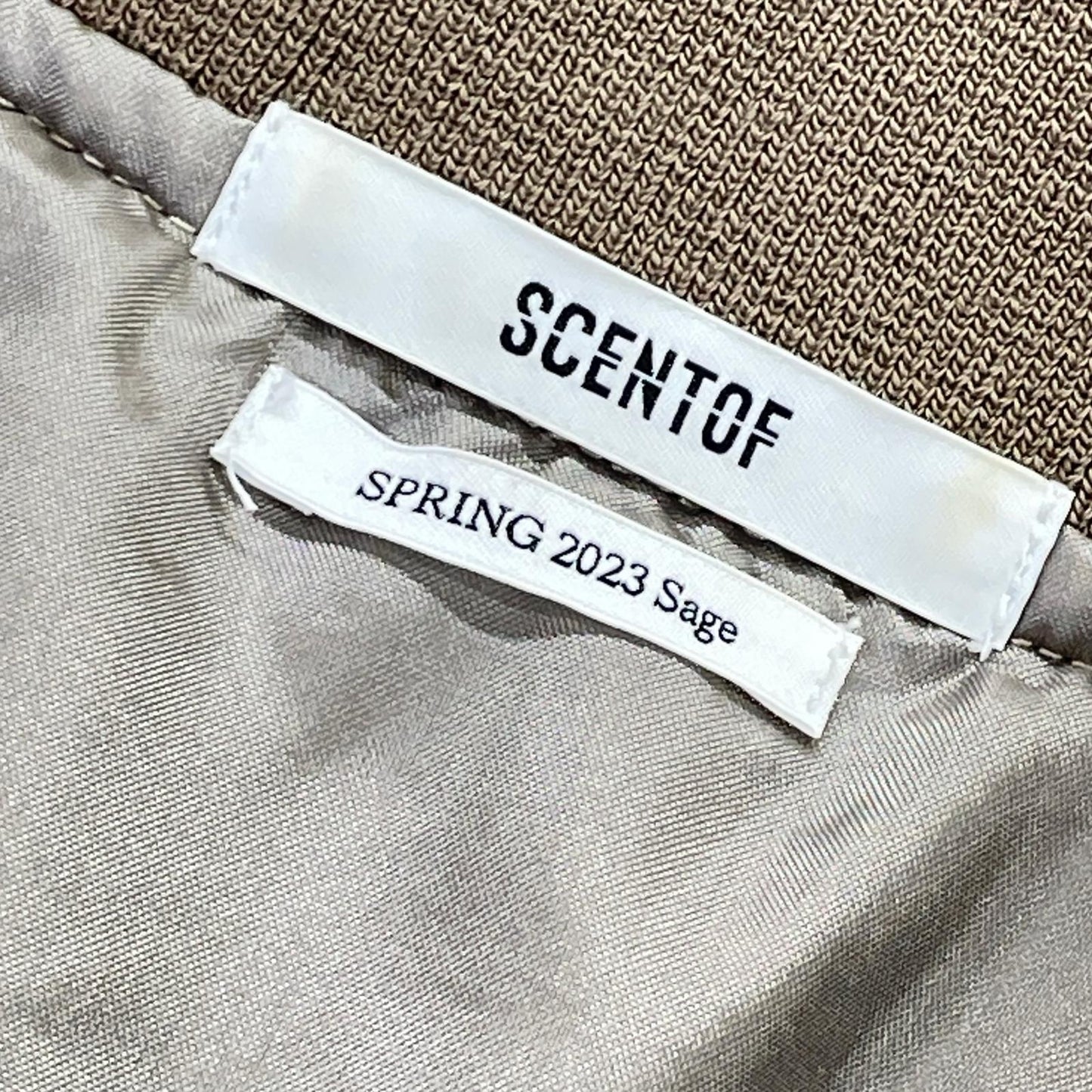 SCENTOF セントオブ 23-020-586-3060-1-0 ベージュ MA-1 ジャケット ジャケット