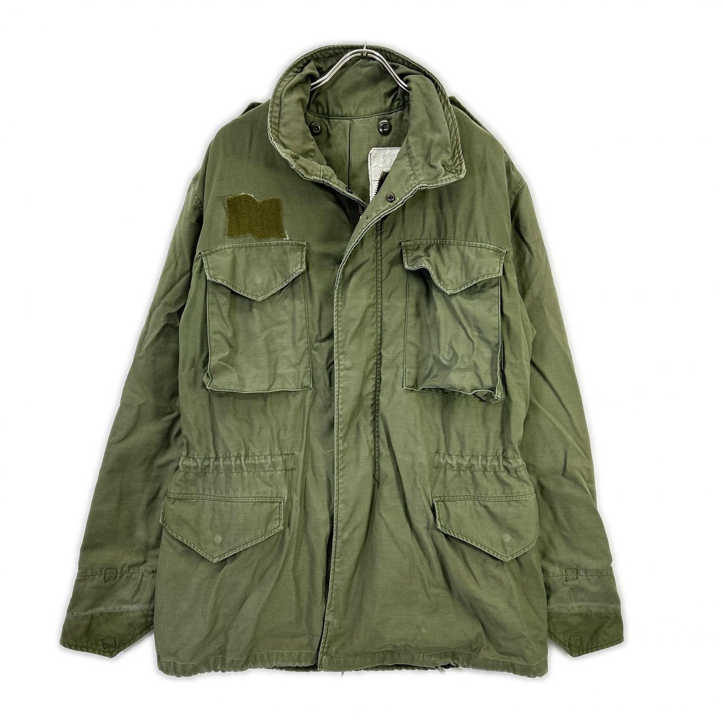 MILITARY ミリタリー カーキ 81年製 M-65 SCOVILLジップ 3rdフィールドジャケット ジャケット