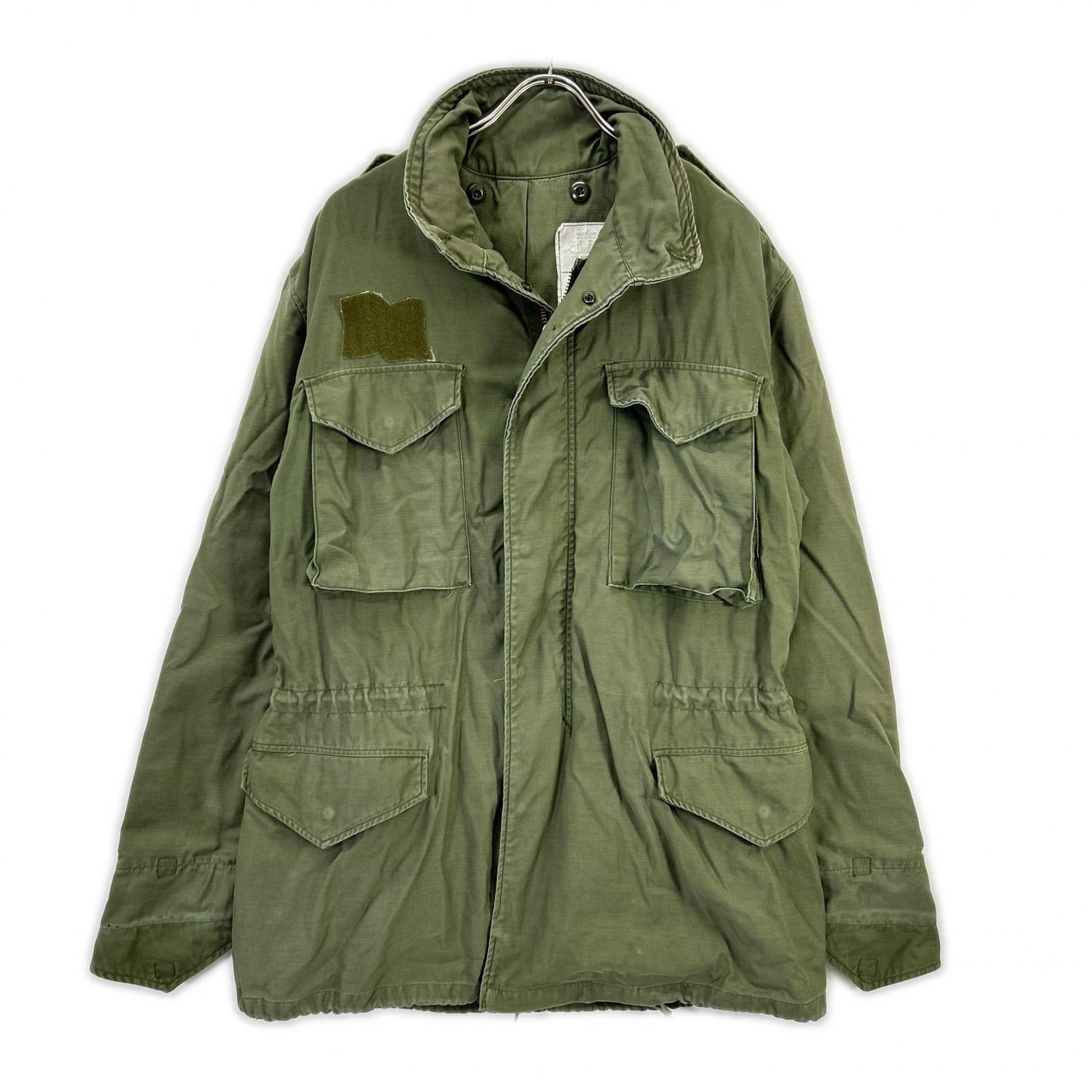 MILITARY ミリタリー カーキ 81年製 M-65 SCOVILLジップ 3rdフィールドジャケット ジャケット