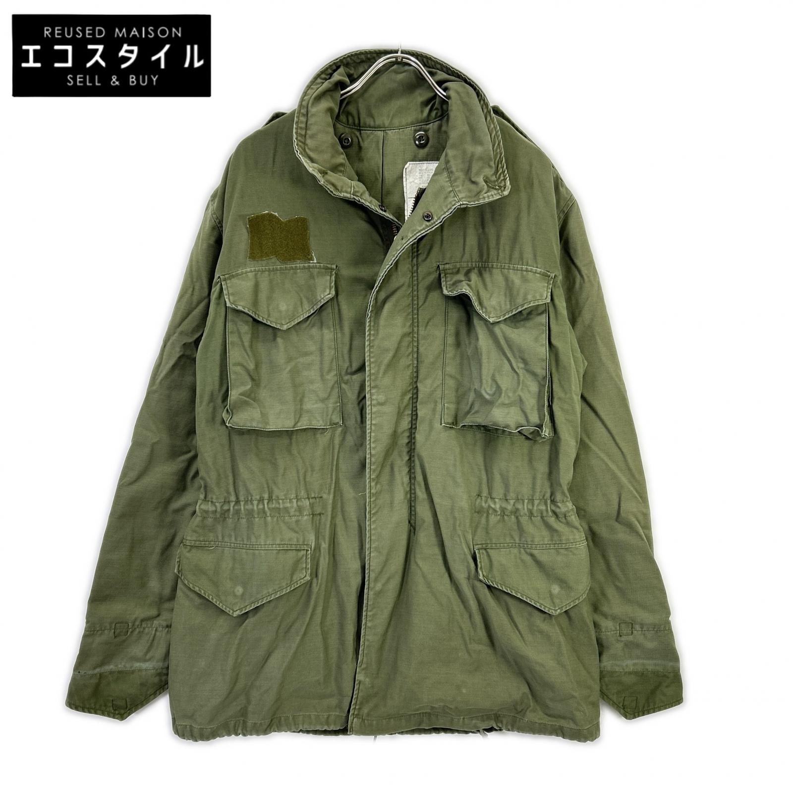 MILITARY 军事 卡其色 81年制 M-65 SCOVILL拉链 第三代野战夹克 夹克