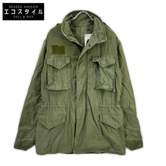 MILITARY ミリタリー カーキ 81年製 M-65 SCOVILLジップ 3rdフィールドジャケット ジャケット