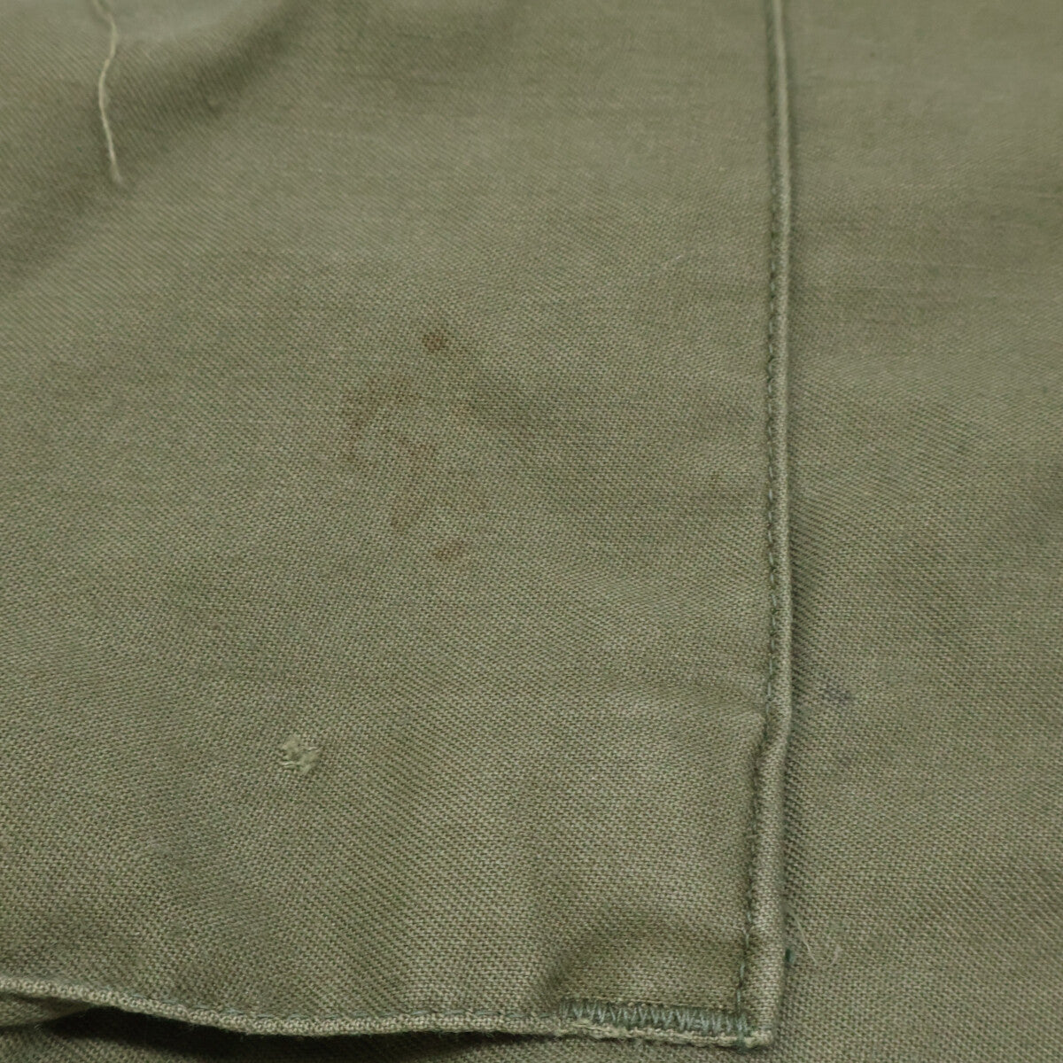 MILITARY Military khaki M-65 aluminum TALON zip 2nd model field jacket with sleeve gussets jacket